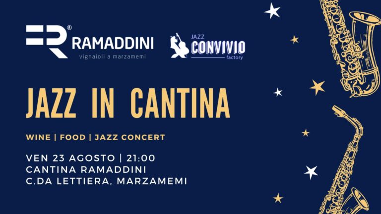 L'estate finisce in bellezza con JAZZ IN CANTINA!