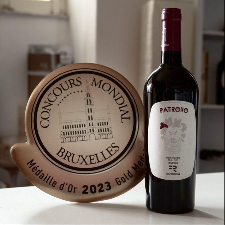Patrono medaglia d'oro al Concours Mondial de Bruxelles 2023